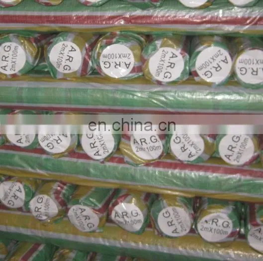 Striped and Laminated Good Quality and Double Waterproof PE Tarpaulin Roll photo-5