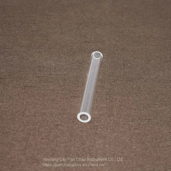 Transparent Fused Round Fire Polished Quartz Capillary Tube Pipe photo-3