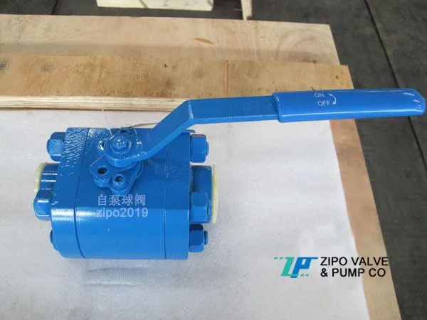 Forged Steel Q11F-3000psi NPT Thread Floating Ball Valve photo-4