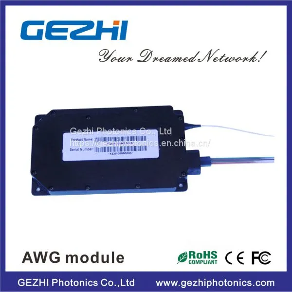100 ГГц 32 канальный мультиплексор-демультиплексор DWDM в С-диапазоне с сеткой ITU для пассивной системы DWDM