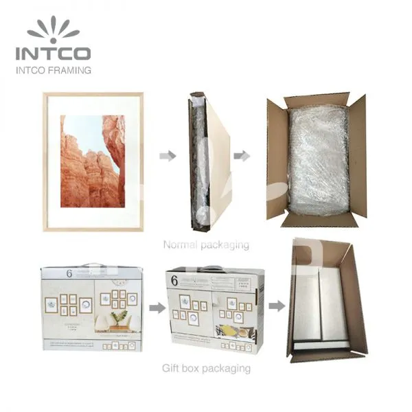 5 Piece Picture Frame Set, Gallery Wall Picture Frames for Home Decoration, Custom Size Picture Frames photo-4