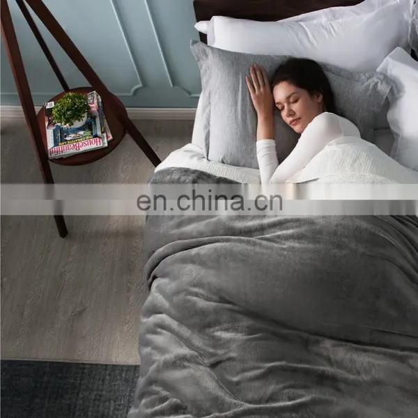 Polar Thermal Insulation Sofa Fleece Sherpa Blanket With Brand photo-5
