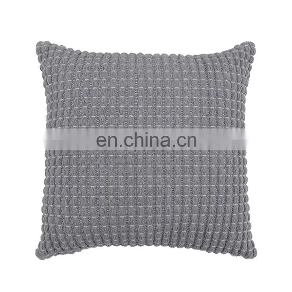 Latest Design Home Accessories Cotton Woven Boho Throw Pillow Case Cover Plain Couch Cushion Cover photo-5