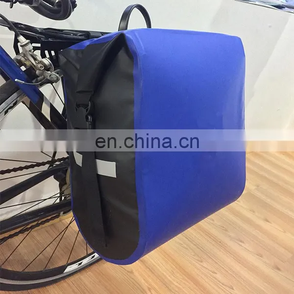 REACH Test 500D PVC Waterproof Bicycle Bag Bike Seat Bag With Hook Quick Release photo-5