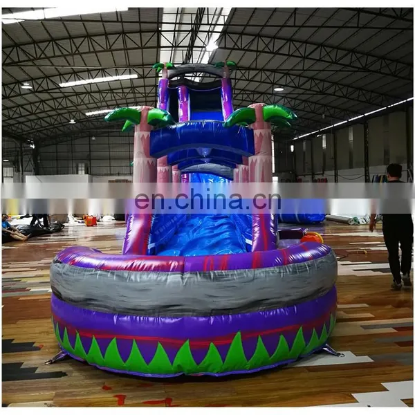 Outdoor Playground Inflatable Slide And Pool For Children Amusement Park photo-4