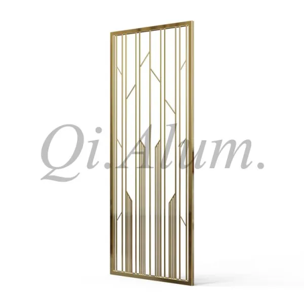 Stainless Steel Perforated Sheet Indoor Screen PVDF Coating Partition photo-2