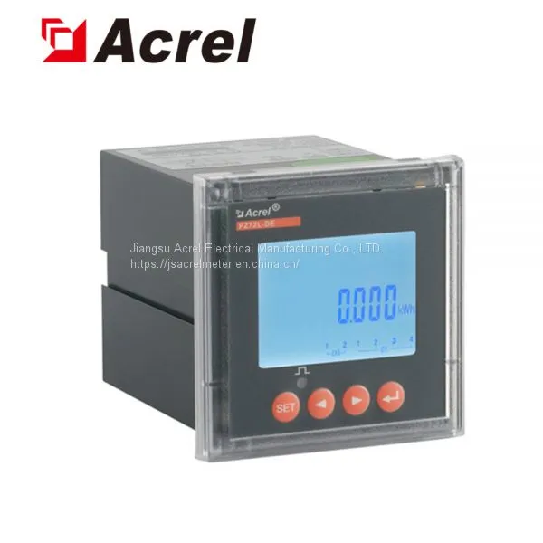 Acrel 300286.SZ DC 0-1000V Input Multi Tariff Panel Power Analyzer PZ72L-DE/F for Solar Power System photo-4
