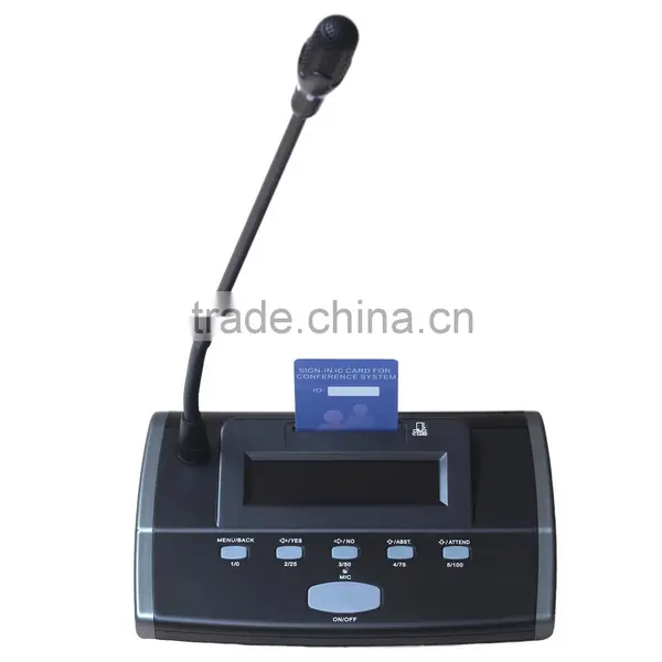 IR Wireless Microphone for Conference System Wireless Sound System With Voting Function (YC846 )--YARMEE photo-6