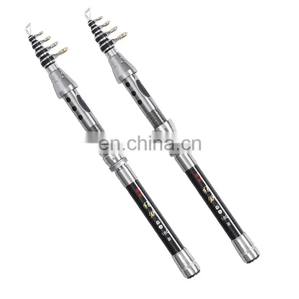 2.7M Ultra Light Carbon Fiber Telescopic Rod Matrix Technology Fishing Rod Portable Rotating Carp Fishing Rod photo-4