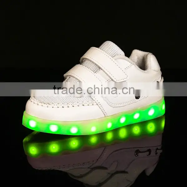 Shoes Kid 2016 Kid Shoes Led Luminous Light Up Shoes for Kid With High Quality photo-2