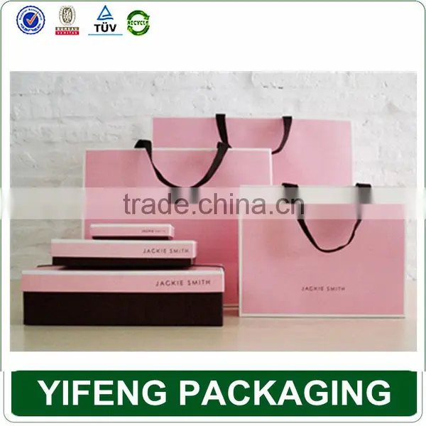 Custom Design Printed Shopping Kraft Paper Bag photo-4