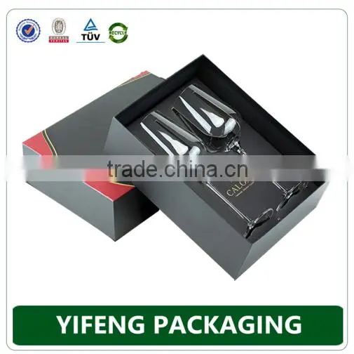 Personalized Cheap Custom Wine Glass Packaging Boxes photo-4