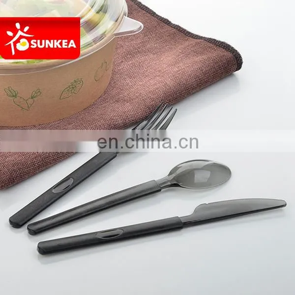 Disposable Food Grade Plastic Fork and Plastic Spoon and Plastic Knife photo-4