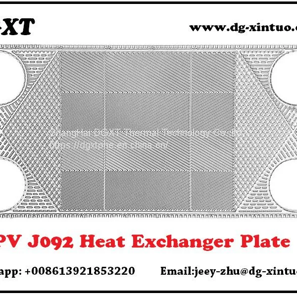 APV Equivalent J092 Heat Exchanger FKM/Viton Gasket For Oil Plate Heat Exchanger photo-2
