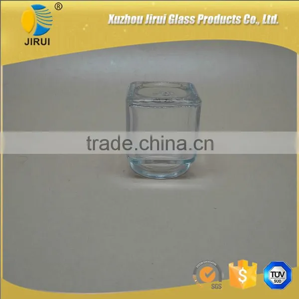 40ml Popular Square Shape Clear Glass Wishing Bottle photo-2
