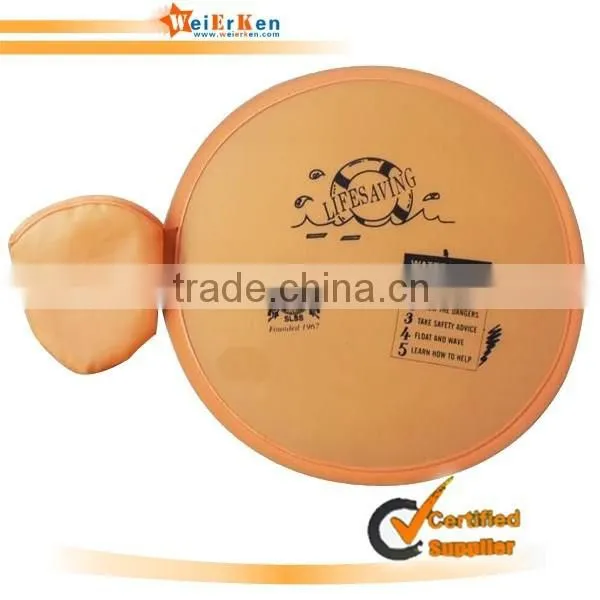 Customized Logo Designed Nylon Folding Frisbee photo-4