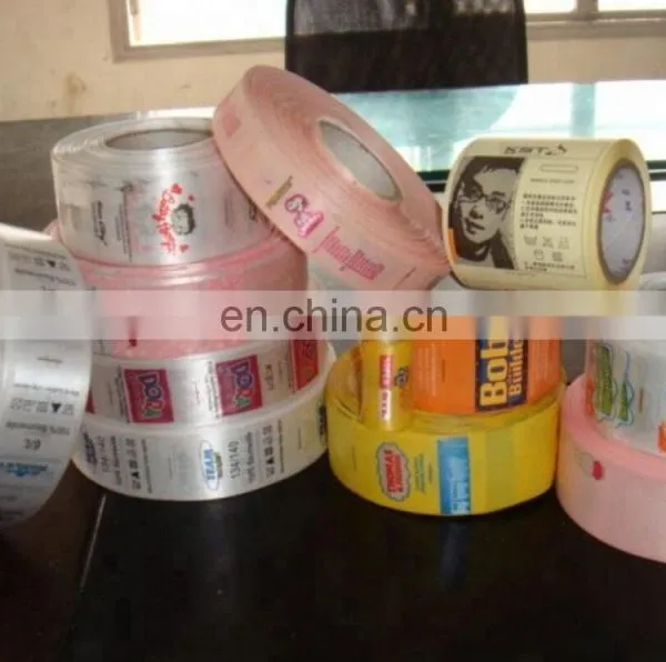 UGS1006 Impresora de Etiquetas Del Lavado Rotativa Textile Clothing Washable Apparel Label Rotary Letter Press Printer photo-2