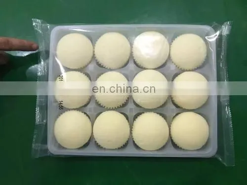 Automatic Plastic Bag Frozen Food Dumplings Pizza Pasty Toast Bread Tortilla Pillow Type Big Horizontal Packing Machine photo-3