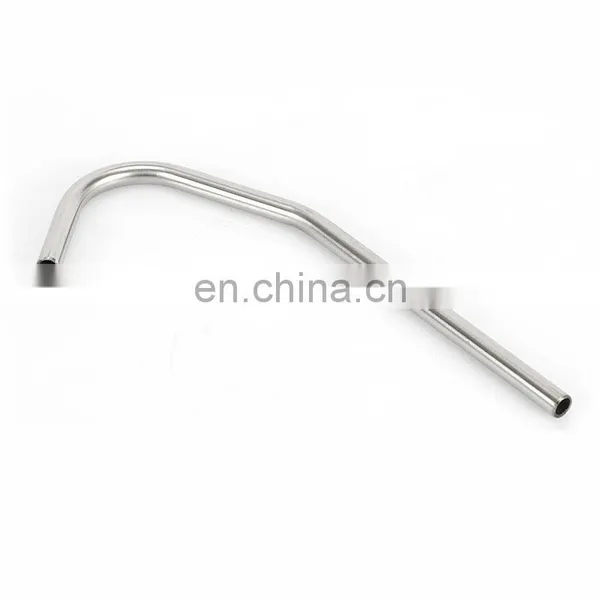 OEM 6061 6063 Aluminum U Bend Type Hose Medical Use Control Gas Liquid Flow With Machining Thread photo-4