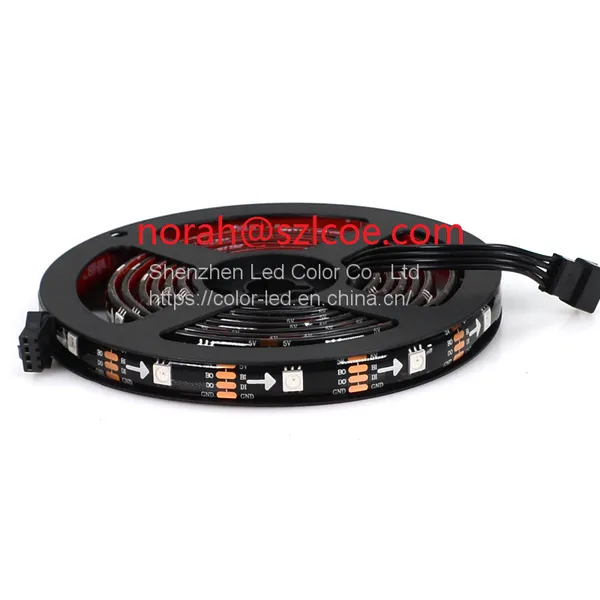 Addressable Smart 5V LC8813 LED Strip Lights Dream Fullcolor Running Changing Color IP65 Waterproof Led Strip photo-5