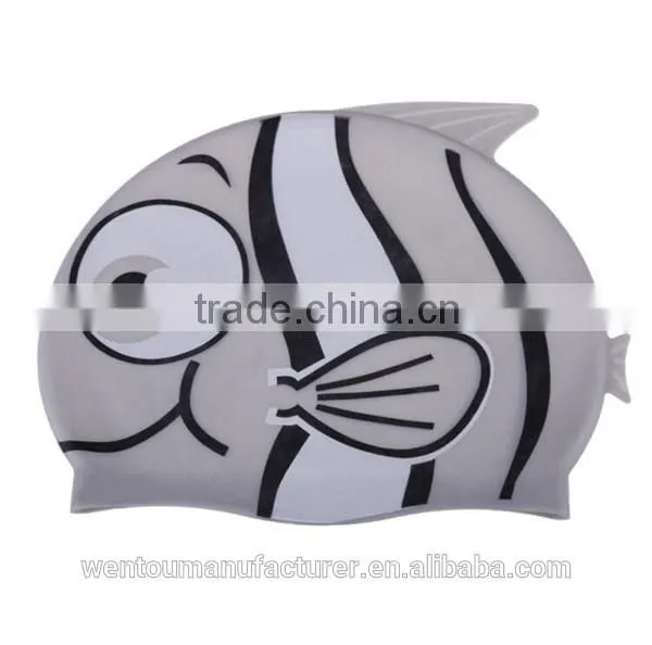 Swimming Cap Silicon Child Diving Waterproof Swimming Cap photo-4