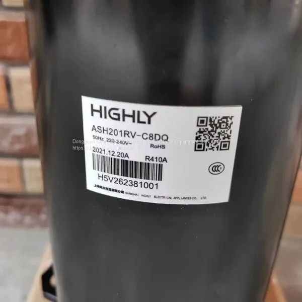 Ash232mv-c7eu1 ASH201RV-C8DQ Hitachi 2p-piece R410A Air Conditioning Compressor photo-4