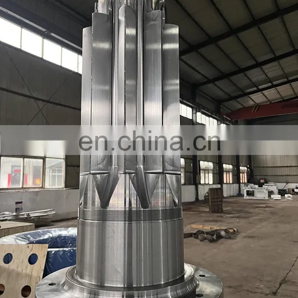 Precision Grinding Gear Shaft Forging Large Module Customized Shaft photo-2