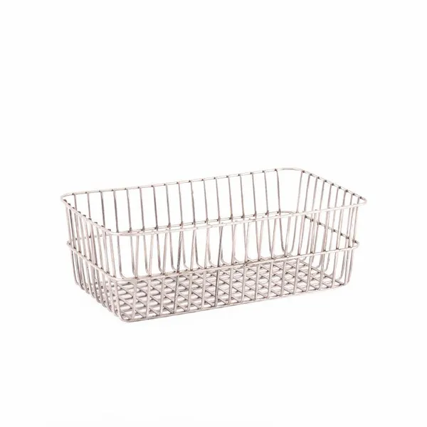 Ship to Worldwide Stainless Steel Woven Wire Mesh Storage Basket photo-3