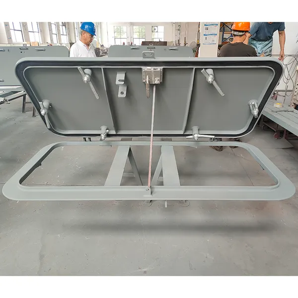 High Quality Steel Marine Door With Quick Open and Close Function New Design Weathertight Door photo-2