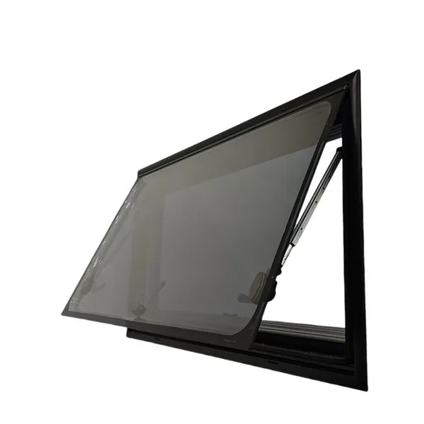 MAYGOOD MG23RW Flat Double Acrylic Right Angle Caravan RV Camper Trailer Side Window With Various Types Inner Frames For Choosing