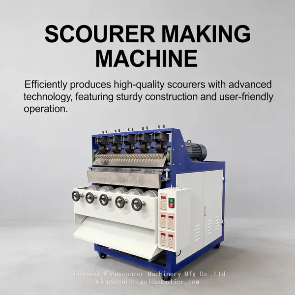 5 Wires 5 Balls Stainless Steel Scourer Making Machine Kitchen Clean Scrubber Making Machine photo-3