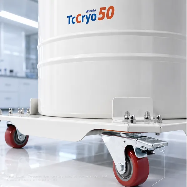 Argentina Breeding Storage Equipment TcCryo Liquid Nitrogen Tank Floor Stand