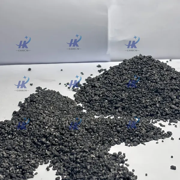 CPC FC98.5% Medium Sulfur 5-10mm Calcined Petroleum Coke For Steelmaking photo-1