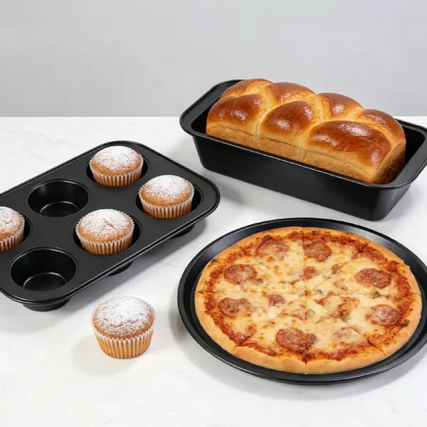 Wholesale Food Grade Nonstick Carbon Steel Bakeware Set photo-3
