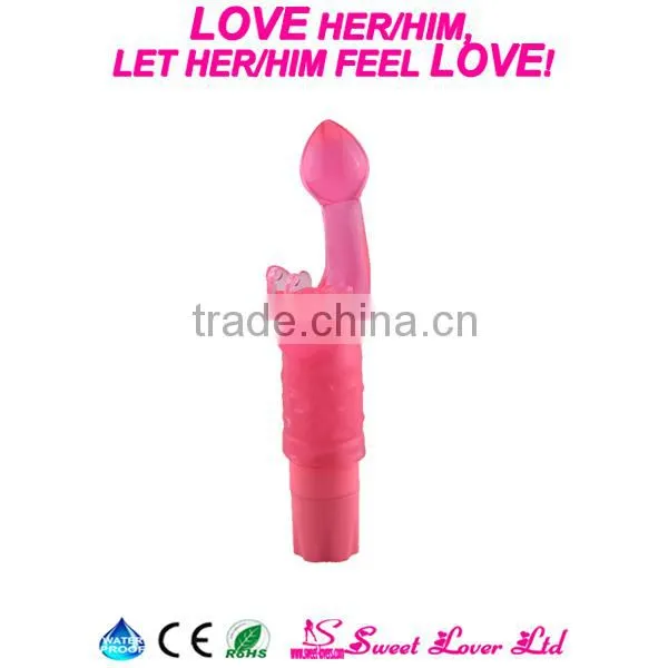 Best factory NEW design slit vibrator G point vibrator rabbit vibrator for dual stimulation