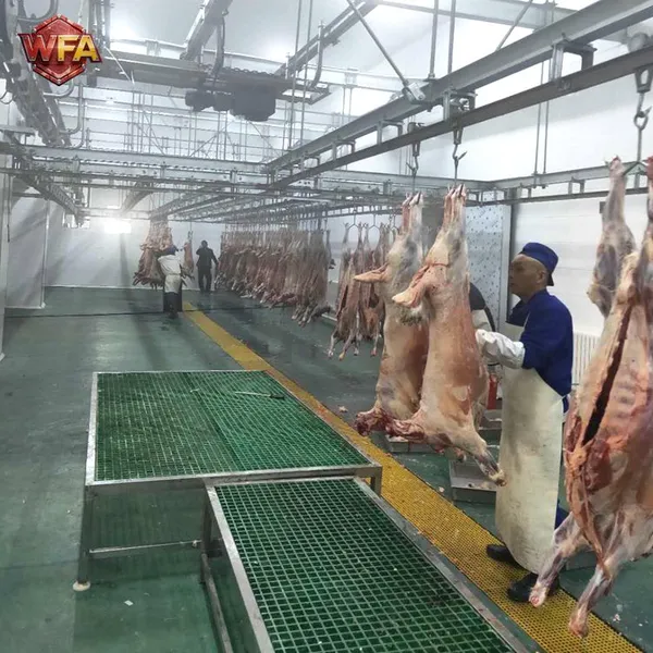 Modern Abattoir Equipment Goat Slaughterhouse Sheep Slaughtering Line Machine Butchery photo-3