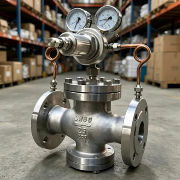 Ship Cylinder Nitrogen Pressure Reducer 316L Stainless Steel Inert Gas Pressure Stabilizer photo-5