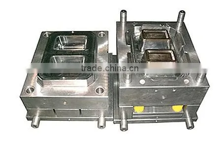 Plastic Turnover Box/plastic Basket for Fruit and Vegetable/mesh Plastic Crate photo-2
