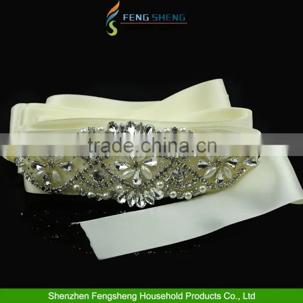 Vintage Crystal Bridal Sash-Rhinestone Wedding Dress Belt-Bridal Sash