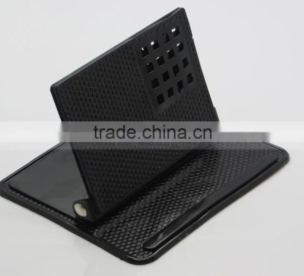 2 x 90 Degree Silicone PU Mat Anti Slip Pad GPS Bracket Holder for GPS PDA Phone photo-2