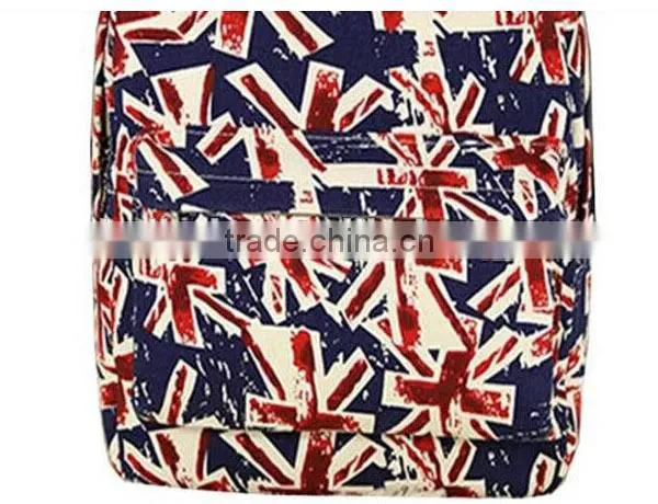 Hippie Facebook Canvas Backpacks Student School Bag Cartoon mc Print Rucksack Outdoor Travel Pack Graffit photo-5
