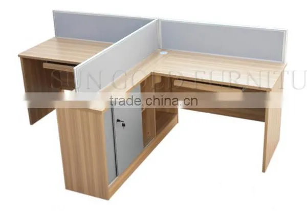 Modern Office Computer Workstation for 2 Person Desk (SZ-WSB331) photo-6