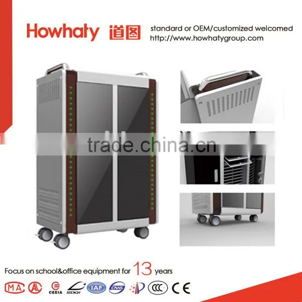 School Used Large Capacity 50 Charging Ports Charging Trolly for Tablets photo-2