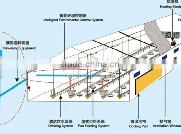 ISO9001 Quality Assuranced Plan House House Automatic Poultry Equipment photo-2