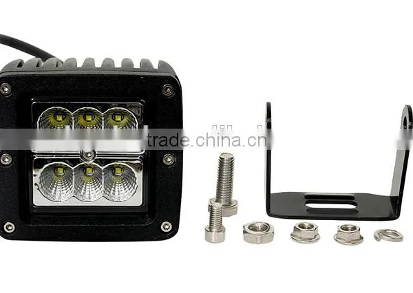 Waterproof Cree Led Work Light 18w 3 Inch for All Cars photo-2