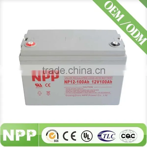 12V100AH Competitive Price Long Life High Quality Deep Cycle Ups Battery photo-2