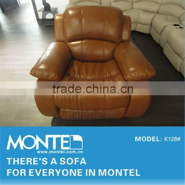 Black Modern Leather Recliner Sofa Set photo-6