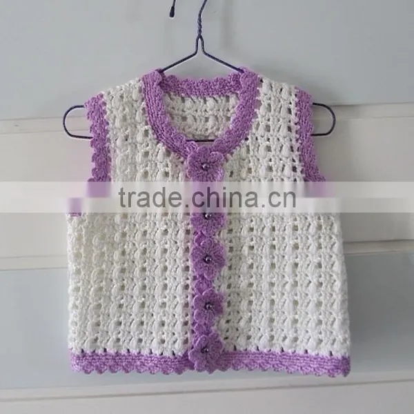 Lovely Baby Singlet Knitting Infant Singlet photo-3