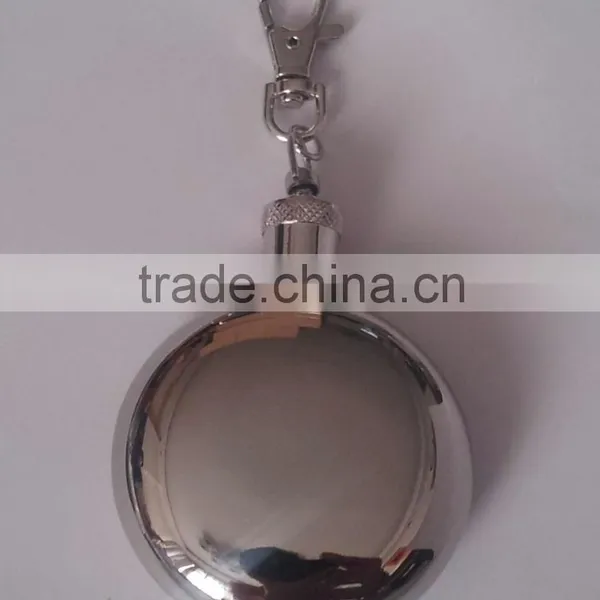 2016 Cheap Round Hot Sales Promotional Custom Stainless Steel Hip Flask With Engraving Logo photo-6