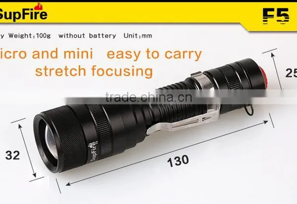 Long Range Self Defence Weapon Aluminum Alloy Flash Light photo-3